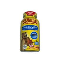 Lil Critters Gummy Vitamins Gummy Daily Multivitamins 204 Dietary Supplements - £6.76 GBP