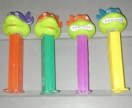 Pez Disponser Teenage Mutant Ninja Turtles TMNT Lot of 4 - $19.99