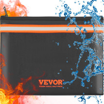 VEVOR Fireproof Document Bag 2000? Fireproof &amp; Waterproof Money Pouch 13... - £25.88 GBP
