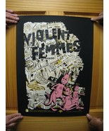 Violent Femmes Poster Luglio 12 2016 Firmato Perkins Il - $189.42 CAD