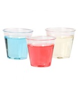 Clear Plastic SHOT GLASSES 1 ounce Party CUP whiskey shooters bar glass ... - £13.04 GBP