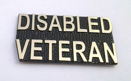 Disabled Veteran (1-1/4&quot;) Military Hero Hat Pin 15996 Free Shipping - $10.98