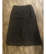 Vintage Talbots petites 100% pure new wool gray pencil skirt size 12 mad... - $16.30 CAD