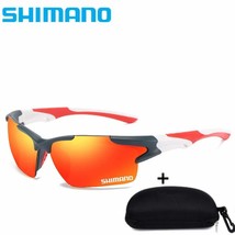 Shimano New Fashion Cool Men&#39;s and Women&#39;s Polarized Fishing Gles Driving Bicycl - £87.62 GBP