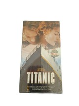 1998 Titanic VHS 2-Tape Set New Sealed- Kate Winslet Leonardo DiCaprio - £4.85 GBP