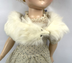 Vintage Doll Fur Stole Wrap Pelt for Large French Fashion Cissy 14&quot; - 21&quot; Japan - $62.00