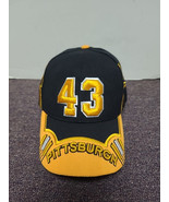 Pittsburgh Baseball Cap Hat 43 Adjustable Strapback One Size Raised Lett... - $293.01 MXN