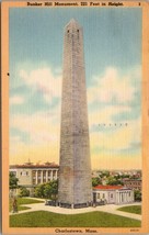 Bunker Hill Monument Charlestown MA Postcard PC498 - £3.99 GBP
