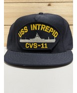 Vintage USS Intrepid MILITARY Hat  CVS-11 Ship Hat New Unworn Made In US... - $549.50 MXN