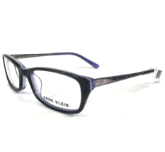 Anne Klein Eyeglasses Frames AK5027 035 GREY HORN Rectangular Full Rim 52-15-135 - £51.58 GBP