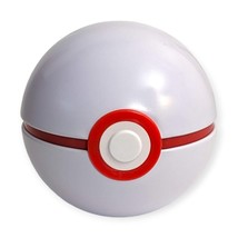 Premier  Ball Pokemon Collectible Tin: White and Red Pokeball (Empty) - $18.10 CAD