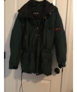 London Fog Men’s Zip / Snap Front Parka Coat Jacket Size Medium Green &amp; ... - $181.07 CAD