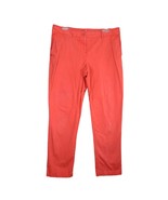Nautica Women&#39;s 10 Peach Twill Chino Pants, Straight Leg Salt Water Aged... - €18,46 EUR