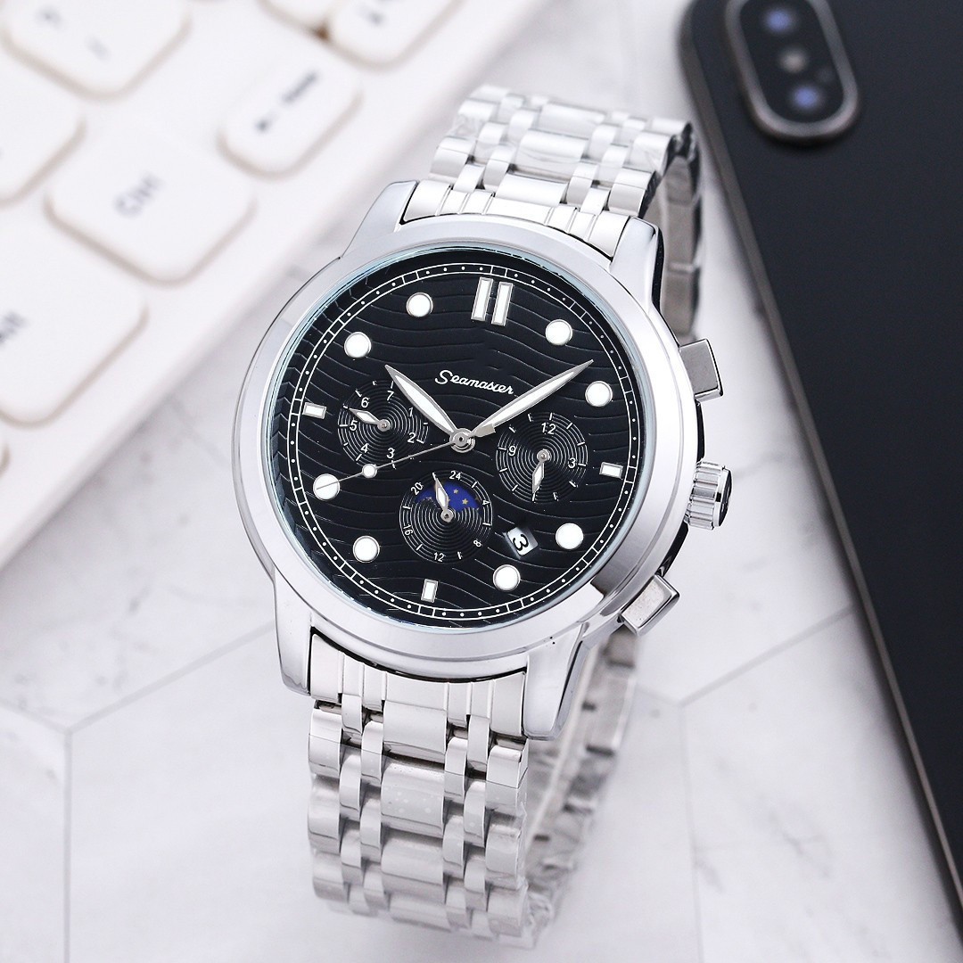 Automatic Mechanical Watch Home Automatic Machinery 007 Fine Steel Men's Star Wa
