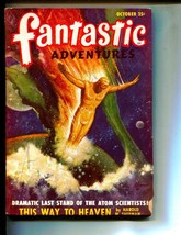 Fantastic Adventures-Pulp-10/1948-Bernie Kamins-Harold M. Sherman - £35.71 GBP