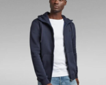 G-STAR PREMIUM CORE MEN&#39;S ZIP UP HOODIE NEW NAVY - $59.99