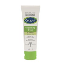 Cetaphil Moisturising Cream for Face &amp; Body, Dry to Normal skin, 80g (Pack of 2) - £31.81 GBP