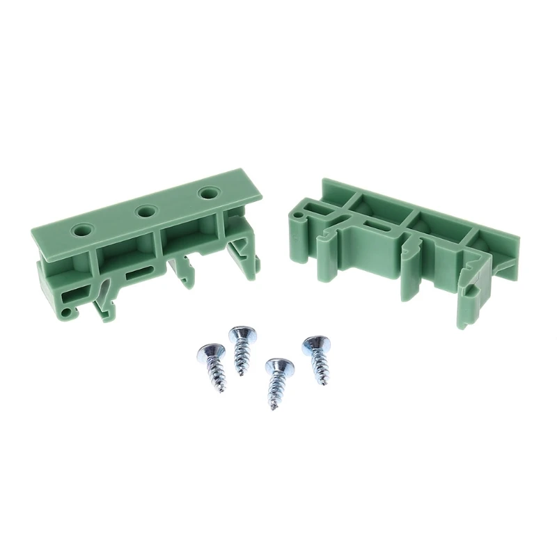 2pcs PCB 35mm DIN Rail Mounting Adapter Circuit d cket Holder - £44.43 GBP