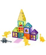Magnetic Tiles Magnetic Building Toy 56 PCS Magnet Blocks for Kids 3D Set - €31,13 EUR