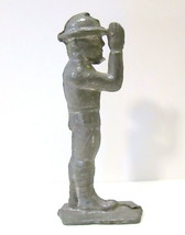 Vintage or Antique Metal Cast Toy Soldier Salute Position 2.25&quot; - £8.64 GBP