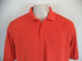 Men&#39;s Deep Orange Under Armour Stretch Shirt. Large. 95% Polyester/ 5% E... - £14.21 GBP