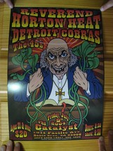 Reverend Horton Heat Poster Detroit Cobras July 9 2004 Santa Cruz - £53.06 GBP