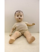 Antique Baby Doll Composition  Tin Sleep Eyes Open Mouth Realistic Teeth... - £25.76 GBP
