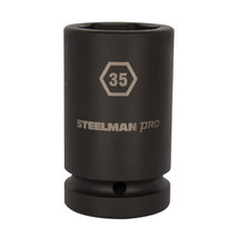STEELMAN PRO 1-Inch Drive x 35mm 6-Point Deep Impact Socket, 79399 - £43.11 GBP