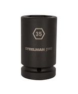 STEELMAN PRO 1-Inch Drive x 35mm 6-Point Deep Impact Socket, 79399 - £43.25 GBP