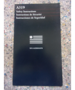 INFLIGHT Safety Card - US Airways - A319, 1989 - €16,88 EUR