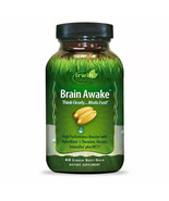 Irwin Naturals Brain Awake 60 Liquid Soft-Gels Exp 9/26 - $21.95