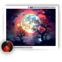 Magical Moon - Diamond Painting Kit - £15.84 GBP+