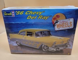 Revell 2882 1/25 Scale California Wheels &#39;56 Chevy Del Ray Model Kit SEA... - £35.80 GBP