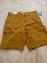 Eddie Bauer Mens 8-Pocket Cargo Pants Heavy Twill Forest Green Size 32x3... - $23.05