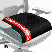 Breathable Washable Memory Foam Chair Cushion - Large, Versatile &amp; Comfo... - $39.55