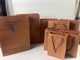 Louis Vuitton Lot 0f 10 Mixed Lot Authentic Empty Shopping Paper Bag - £39.07 GBP