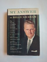 VTG 1960 My Answer by Billy Graham First Edition Hardcover HC DJ Book Club Ed - £9.74 GBP