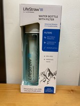 Factory NEW Light Blue LifeStraw Go Water Bottle with Filter 22 Oz - £30.37 GBP