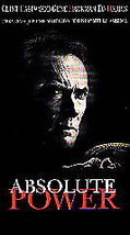 Absolute Power - 1997 VHS - £3.19 GBP