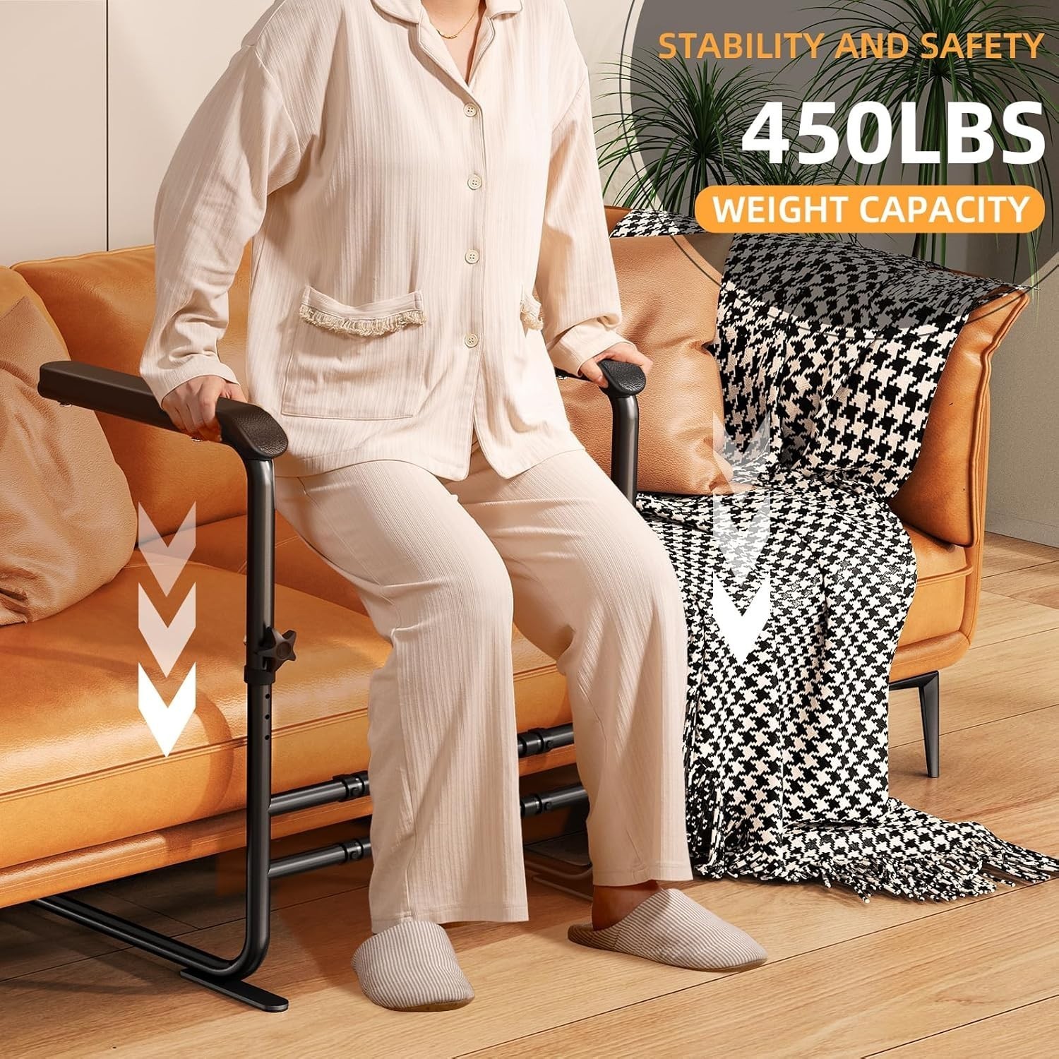 Couch, Chair, etc. Stand Assist w/ Handle for Elderly, Height & Width Adjustable Item image 5