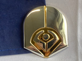 1992 Sterling Silver Franklin Mint Star Trek Ferengi Insignia Badge 23.84g - £39.53 GBP