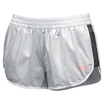 PUMA X SOPHIA WEBSTER 574579 Metallic Run Shorts Silver ( M ) - £52.50 GBP