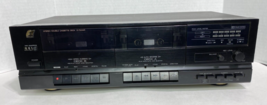 Sansui D-750WR Dual Cassette Stereo Deck w/ Auto-Reverse, Dubbing, Black... - $88.95