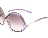 Tom Ford IVANNA 372 69Z Purple / Brown Gradient Sunglasses TF372 69Z 64mm - £143.96 GBP