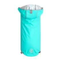 GF PET Reversible Raincoat in Neon Aqua with Iridescent - $51.43+