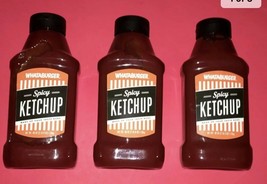 WHATABURGER 3 PACK Whataburger Texas Size Spicy Ketchup 40 Oz Bottle 3 PACK - £63.13 GBP