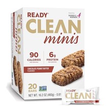 Ready® Clean Minis Protein Bars  Healthy Snack Bars with Whey Protein &amp;... - $29.36