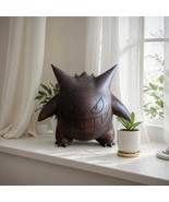Mini Gengar Figurine Handmade Wooden Gengar Desk Display Piece Pokémon F... - $132.36 CAD