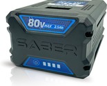Kobalt 80V Cordless Power Equipment Battery Replacement: Saber 80-Volt, 06. - $154.92