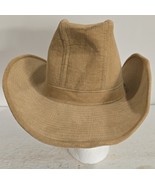 Vintage Mens Levi Strauss 7 5/8 Tan Corduroy Cowboy Western Hat - $1,089.37 MXN